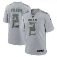 Игровая джерси Zach Wilson New York Jets Nike Atmosphere Fashion - Gray