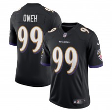 Джерси Odafe Oweh Baltimore Ravens Nike Vapor Limited - Black