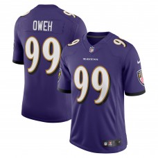Джерси Odafe Oweh Baltimore Ravens Nike Vapor Limited - Purple