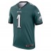 Игровая джерси Jalen Hurts Philadelphia Eagles Nike Legend - Midnight Green