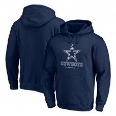 Толстовка с капюшоном Dallas Cowboys Team Logo Lockup - Navy