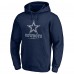 Толстовка с капюшоном Dallas Cowboys Team Logo Lockup - Navy