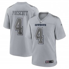 Dak Prescott Dallas Cowboys Nike Atmosphere Fashion Game Jersey - Gray