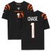Autographed Cincinnati Bengals JaMarr Chase Fanatics Authentic Black Nike Limited Jersey