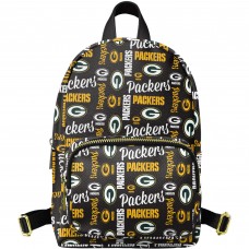 Green Bay Packers FOCO Youth Repeat Brooklyn Mini Backpack - Black