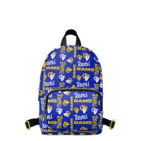 Подростковая Los Angeles Rams FOCO Royal Repeat Brooklyn Mini Backpack