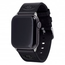 Ремешок для часов San Francisco 49ers Leather Apple Watch - Black