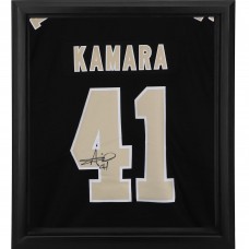Игровая джерси Autographed New Orleans Saints Alvin Kamara Fanatics Authentic Framed Black Nike Limited Shadowbox