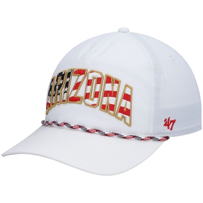 Бейсболка Arizona Cardinals 47 Hitch Stars and Stripes Trucker - White