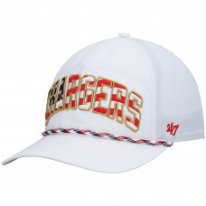 Бейсболка Los Angeles Chargers 47 Hitch Stars and Stripes Trucker - White