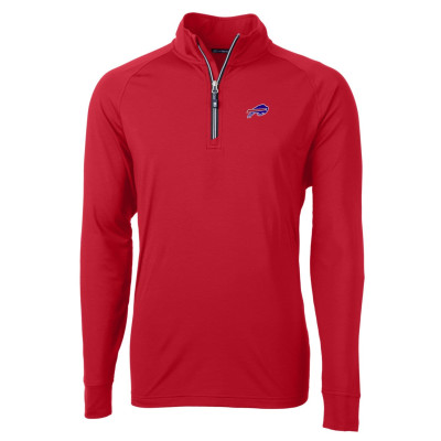 Пуловер Buffalo Bills Cutter & Buck Red Adapt Eco Knit Top