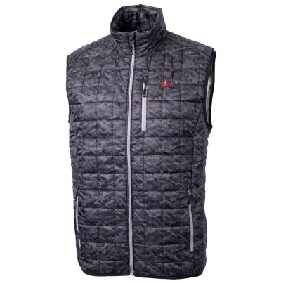 Жилетка Tampa Bay Buccaneers Cutter & Buck Rainier Printed Puffer - Black