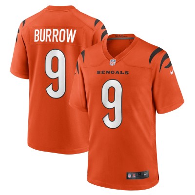 Игровая джерси Joe Burrow Cincinnati Bengals Nike - Orange