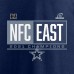 Футболка Dallas Cowboys 2021 NFC East Division Champions Blocked Favorite - Navy - оригинальная атрибутика плейофф НФЛ 2021/2022