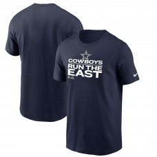 Футболка Dallas Cowboys Nike 2021 NFC East Division Champions Trophy Collection - Navy