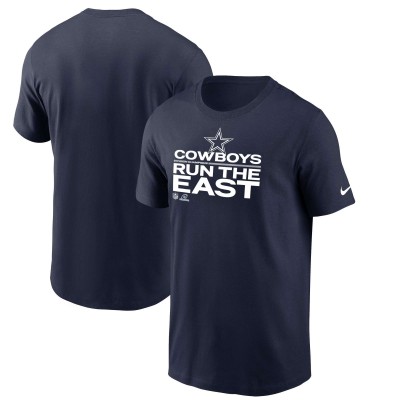 Футболка Dallas Cowboys Nike 2021 NFC East Division Champions Trophy Collection - Navy - оригинальная атрибутика плейофф НФЛ 2021/2022