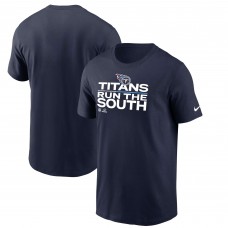 Футболка Tennessee Titans Nike 2021 AFC South Division Champions Trophy Collection - Navy