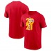 Футболка Kansas City Chiefs Nike 2021 NFL Playoffs Bound - Red - оригинальная атрибутика плейофф НФЛ 2021/2022