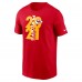 Футболка Kansas City Chiefs Nike 2021 NFL Playoffs Bound - Red - оригинальная атрибутика плейофф НФЛ 2021/2022