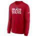 Футболка с длинным рукавом Tampa Bay Buccaneers Nike 2021 NFC South Division Champions Trophy Collection - Red - оригинальная атрибутика плейофф НФЛ 2021/2022