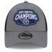 Бейсболка Tennessee Titans New Era 2021 AFC South Division Champions 9FORTY Trucker Snapback - Graphite - оригинальная атрибутика плейофф НФЛ 2021/2022