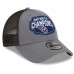 Бейсболка Tennessee Titans New Era 2021 AFC South Division Champions 9FORTY Trucker Snapback - Graphite - оригинальная атрибутика плейофф НФЛ 2021/2022