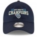 Бейсболка Tennessee Titans New Era 2021 AFC South Division Champions 9TWENTY - Navy - оригинальная атрибутика плейофф НФЛ 2021/2022