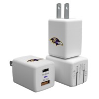Зарядная USB американская вилка Baltimore Ravens