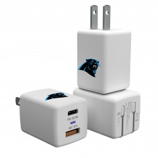 Зарядная USB американская вилка Carolina Panthers