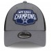 Бейсболка Dallas Cowboys New Era 2021 NFC East Division Champions Trucker 9FORTY - Graphite - оригинальная атрибутика плейофф НФЛ 2021/2022