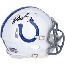 Autographed Indianapolis Colts Edgerrin James Fanatics Authentic Riddell Speed Mini Helmet