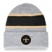 Шапка New Orleans Saints Fanatics Heather Gray Logo Cuffed Knit