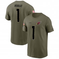 Футболка Kyler Murray Arizona Cardinals Nike 2022 Salute To Service- Olive