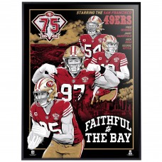 San Francisco 49ers Phenom Gallery 18 x 24 Deluxe Framed Serigraph Print