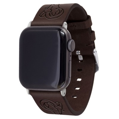 Ремешок для часов Los Angeles Rams Leather Apple Watch - Brown