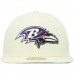 Бейсболка Baltimore Ravens New Era Chrome Color Dim 59FIFTY - Cream