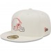 Бейсболка Cleveland Browns New Era Chrome Color Dim 59FIFTY - Cream