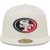 Бейсболка San Francisco 49ers New Era Chrome Color Dim 59FIFTY - Cream