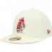 Бейсболка Tampa Bay Buccaneers New Era Chrome Color Dim 59FIFTY - Cream