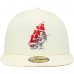Бейсболка Tampa Bay Buccaneers New Era Chrome Color Dim 59FIFTY - Cream