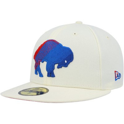 Бейсболка Buffalo Bills New Era Chrome Color Dim 59FIFTY - Cream