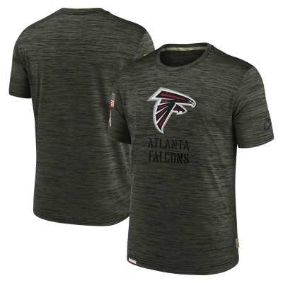 Футболка Atlanta Falcons Nike Olive Salute to Service Velocity Team