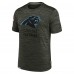Футболка Carolina Panthers Nike Olive Salute to Service Velocity Team