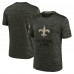 Футболка New Orleans Saints Nike Olive Salute to Service Velocity Team