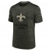 Футболка New Orleans Saints Nike Olive Salute to Service Velocity Team