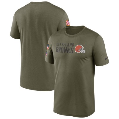 Футболка Cleveland Browns Nike 2022 Salute to Service Legend Team - Olive