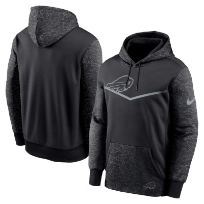 Толстовка Buffalo Bills Nike RFLCTV Chevron - Black