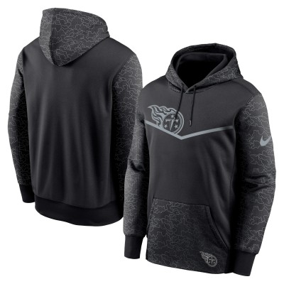 Толстовка Tennessee Titans Nike RFLCTV Chevron - Black