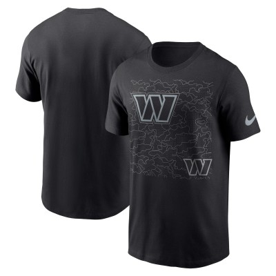 Футболка Washington Commanders Nike RFLCTV - Black