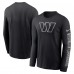 Футболка Washington Commanders Nike RFLCTV Name and Logo - Black